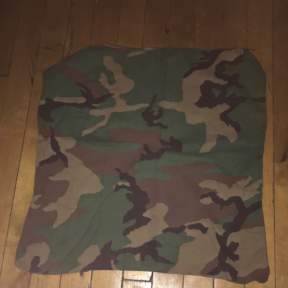 Camouflage‎ Square Scarf - Green/Brown Camo